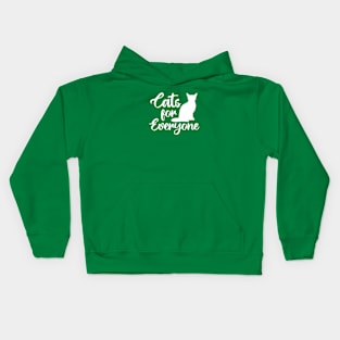 Cats for Everyone Kids Hoodie